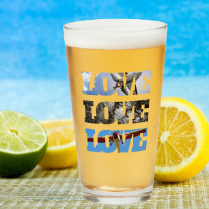 Aeroplane Photos in LOVE frame, Aviation Simple Glass