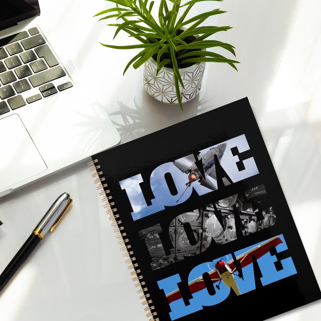 Aeroplane Photos in LOVE frame, Aviation Simple Planner (Creator Uploaded)