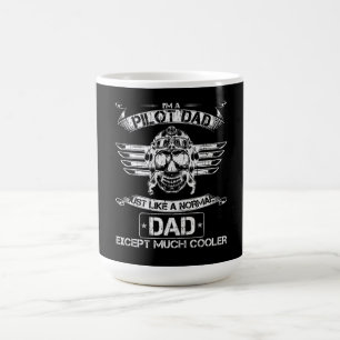 Aeroplane Pilot Dad Just Normal But Much Cooler Da Coffee Mug