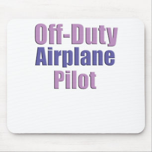 aeroplane pilot mouse mat
