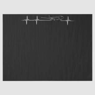 Aeroplane Pilot Pilot Heartbeat Tissue Paper