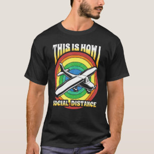 Aeroplane Pilot Planes Fly Aerospace Engineer Fly T-Shirt