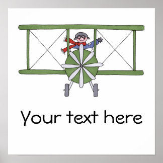 Aeroplane Pilot Poster