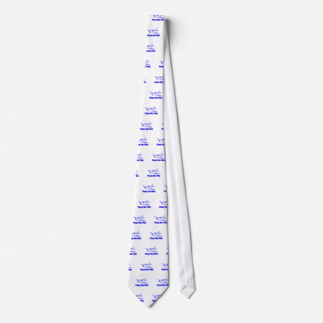 Aeroplane Pilot Tie (Front)