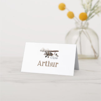 Aeroplane Place cards