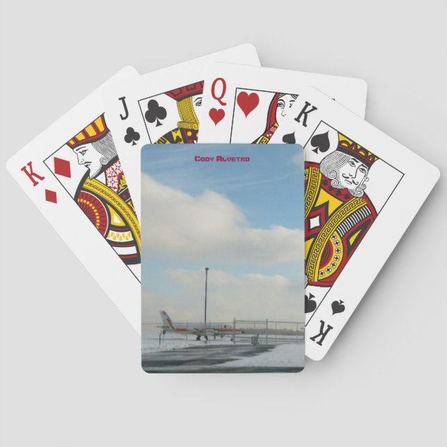 Aeroplane Playing Cards (Back)