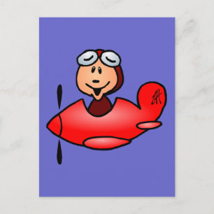 Aeroplane Postcard