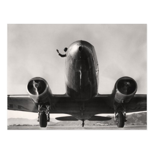 Image of Aeroplane Postcard - 1750412.jpg