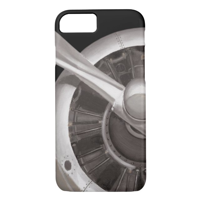 Aeroplane Propeller Closeup Case-Mate iPhone Case (Back)