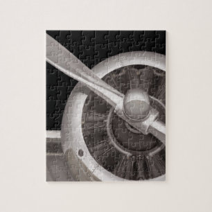 Aeroplane Propeller Closeup Jigsaw Puzzle