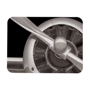 Aeroplane Propeller Closeup Magnet
