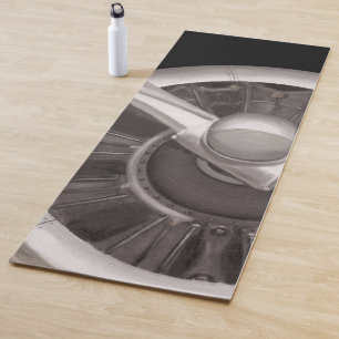 Aeroplane Propeller Closeup Yoga Mat