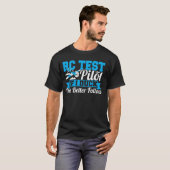 Aeroplane RC Test Pilot Remote Control RC Plane Ai T-Shirt (Front Full)