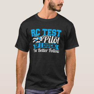 Aeroplane RC Test Pilot Remote Control RC Plane Ai T-Shirt