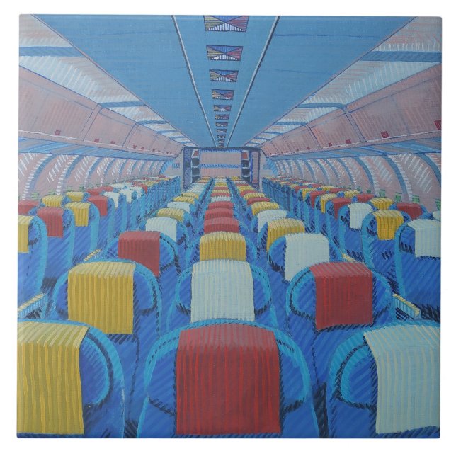 Aeroplane Seating (by Gregorio Undurraga) Tile (Front)