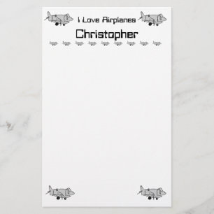 Aeroplane Stationary Stationery