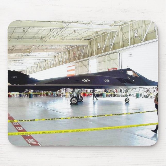 Aeroplane Stealth Fighter Mouse Mat (Front)