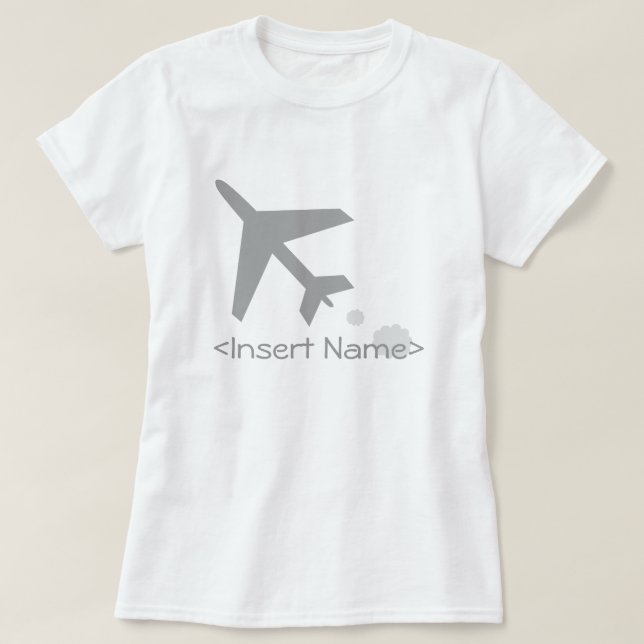 Aeroplane T-Shirt (Design Front)