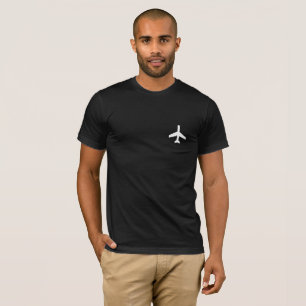 Aeroplane T-shirt Pilots T-shirt Plane Airforce 