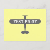 Aeroplane & Test Pilot
