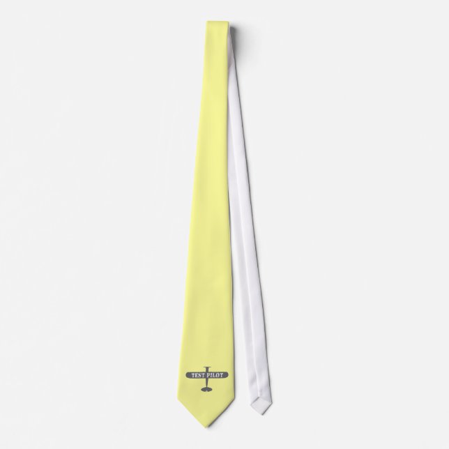 Aeroplane & Test Pilot Tie (Front)