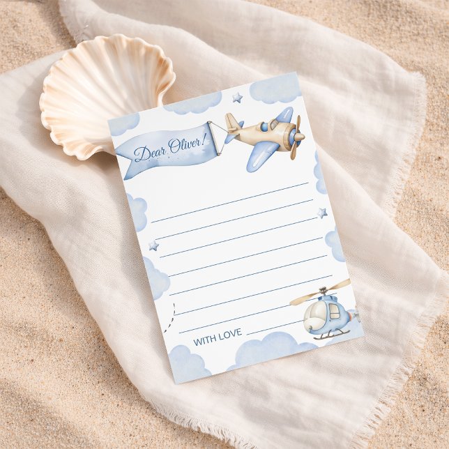 Aeroplane Time Flies Birthday Time Capsule Card (Creator Uploaded)