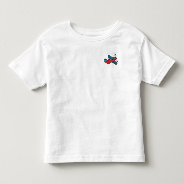 Aeroplane Toddler T-Shirt (Front)