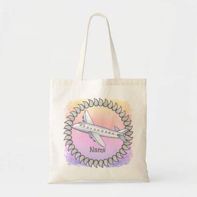 Aeroplane tote bag (Front)
