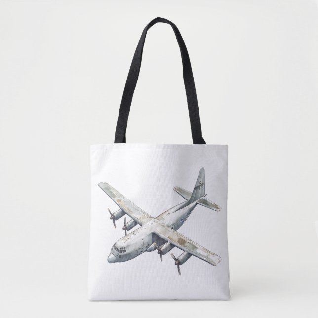 Aeroplane Tote Bag (Front)