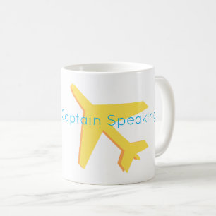 Aeroplane Travel This Is Your Captain Speaking... Coffee Mug