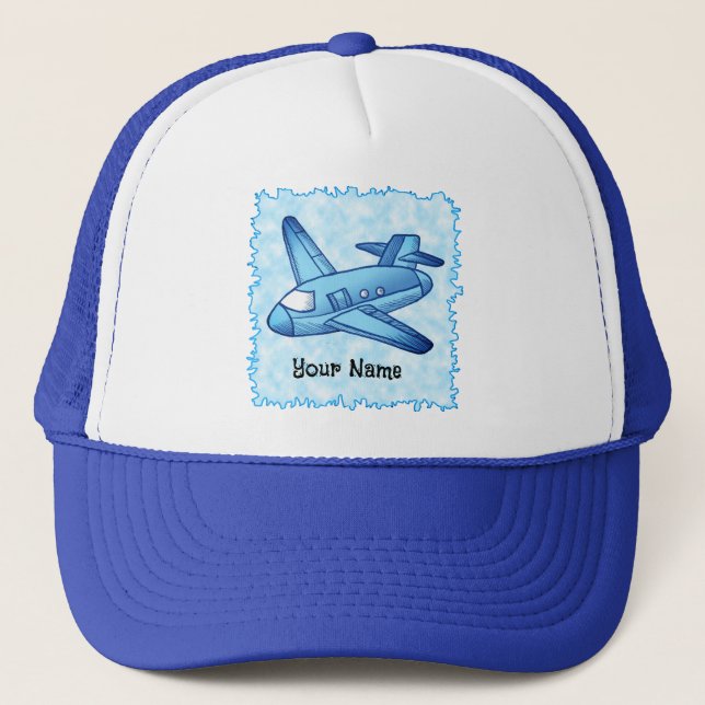  Aeroplane Trucker Hat (Front)
