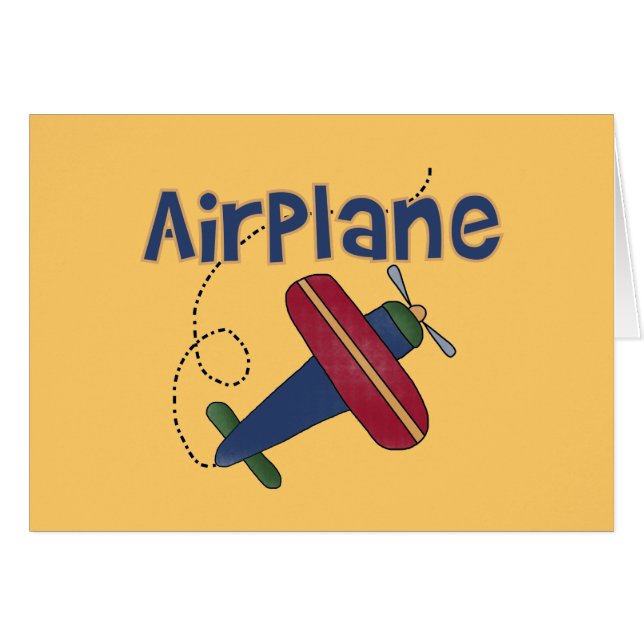Aeroplane Tshirts and Gifts (Front Horizontal)