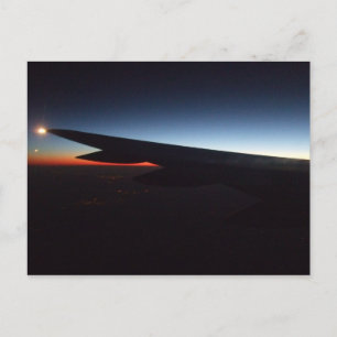 Aeroplane Wing Postcard