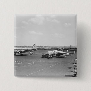 Aeroplanes 15 Cm Square Badge