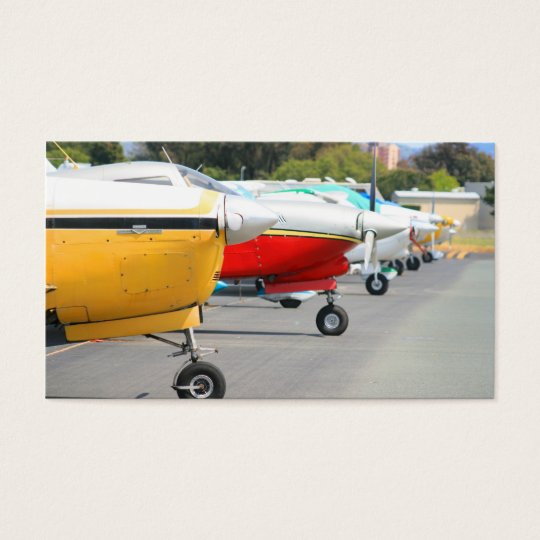 Aeroplanes business cards