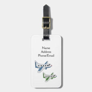 Aeroplanes In the Sky Luggage Tag