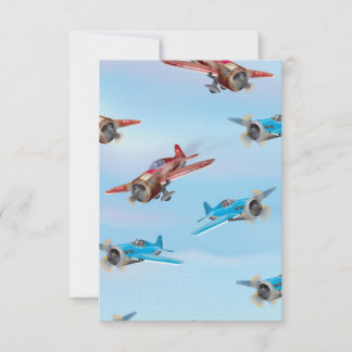 Aeroplanes Invitation