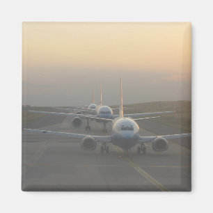 Aeroplanes on a Runway Magnet