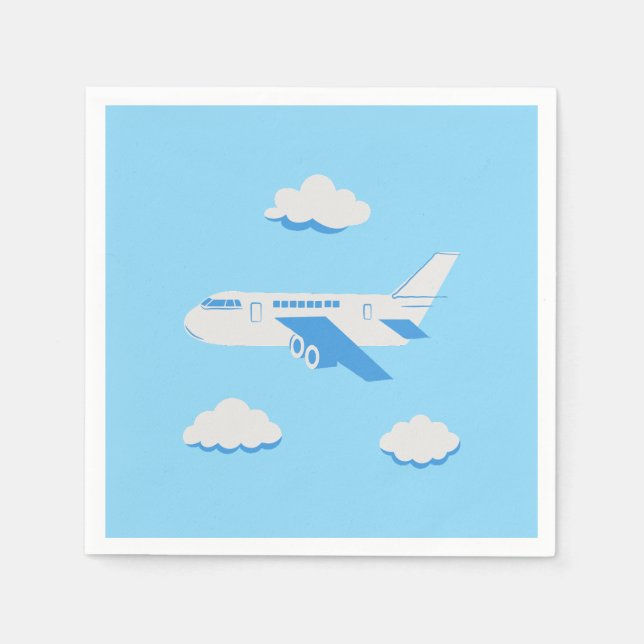 Aeroplanes Party Collection! Napkin (Front)
