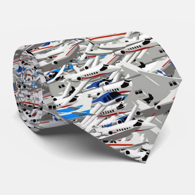 aeroplanes, tie (Rolled)
