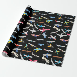 Aeroplanes Wrapping Paper