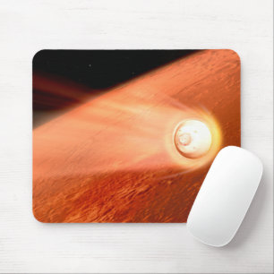 Aeroshell With Perseverance Rover Descent To Mars Mouse Mat