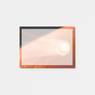 Aeroshell With Perseverance Rover Descent To Mars Post-it Notes