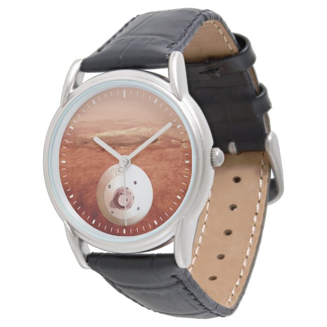 Aeroshell With Perseverance Rover Descent To Mars Watch (Angled)
