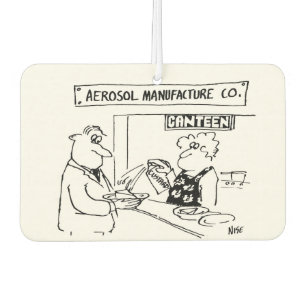 Aerosol Manufacturer has Custard from an Aerosol Car Air Freshener