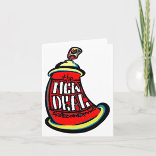 Aerosol New Skateboard Design Card