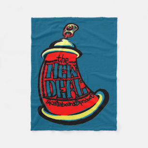 Aerosol New Skateboard Design Fleece Blanket