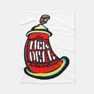 Aerosol New Skateboard Design Fleece Blanket