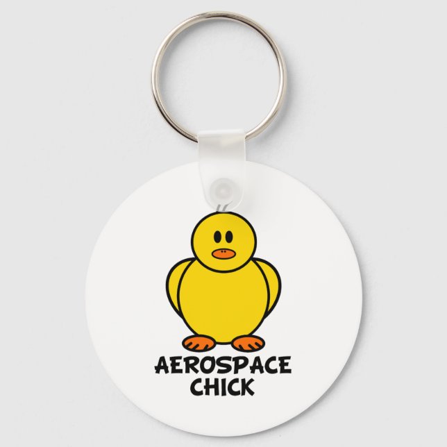 Aerospace Chick Key Ring (Front)