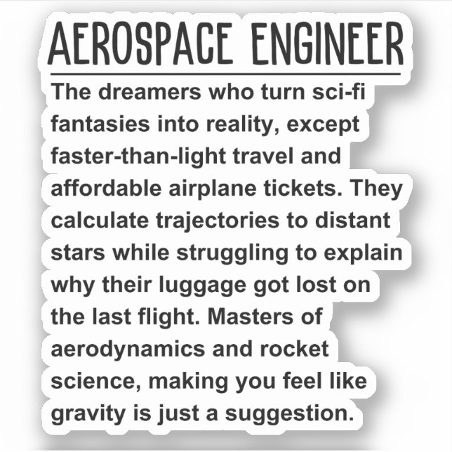 Aerospace Engineer (Front)